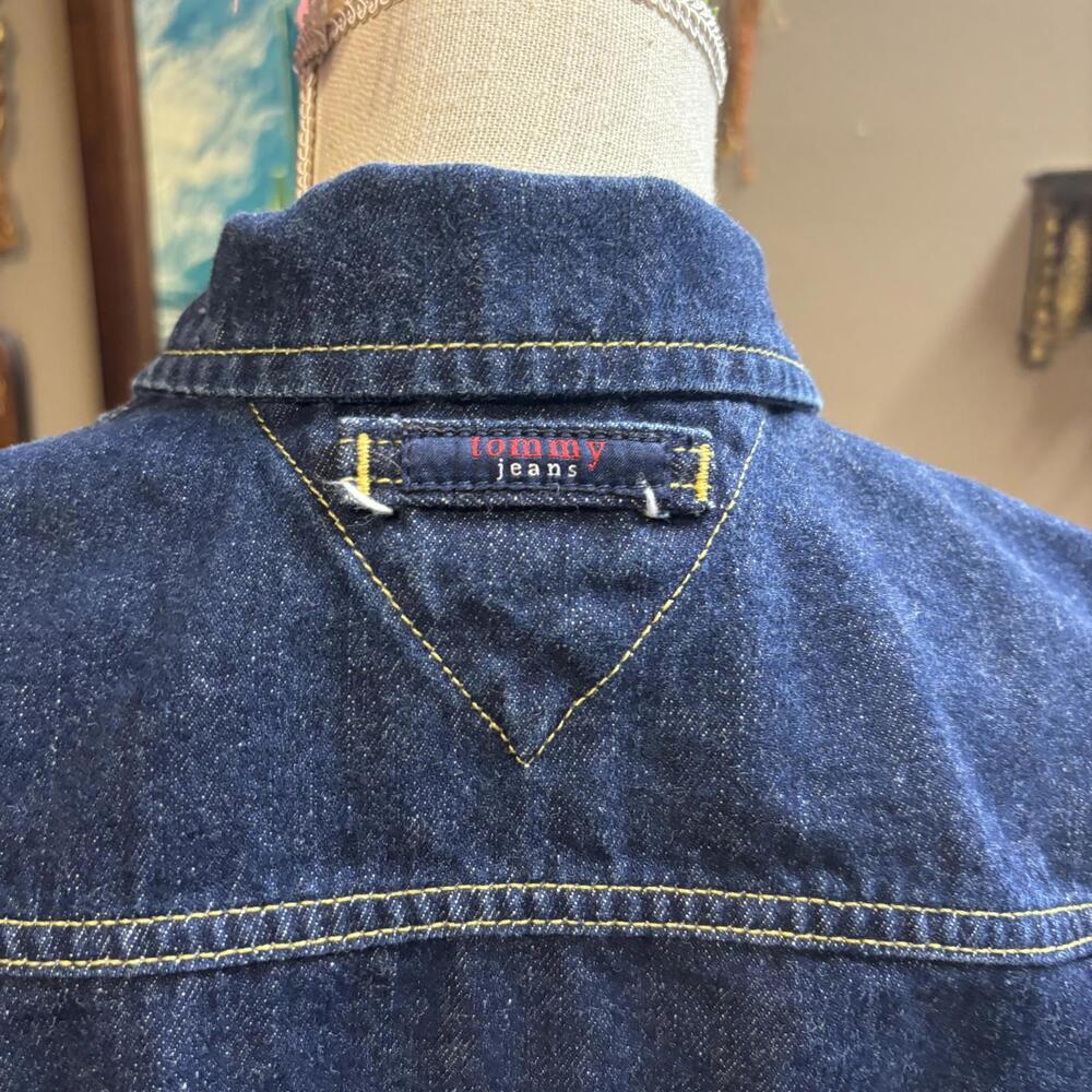 Vtg Y2K Tommy Hilfiger denim jacket - Picture 3 of 7